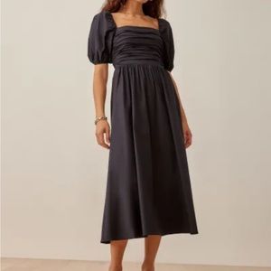 NWOT: Reformation Rachelle Dress in Black - Size 8